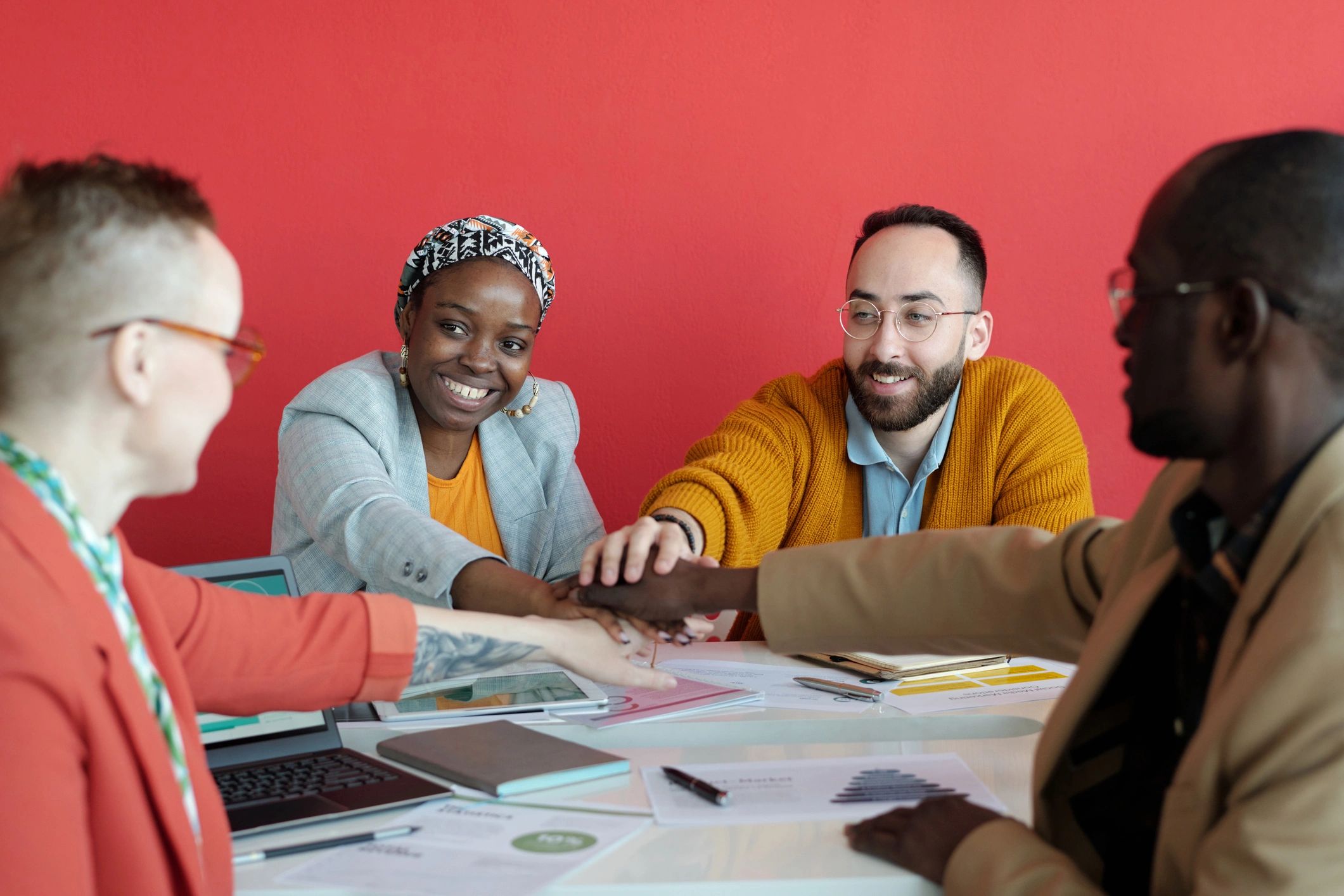 diverse nonprofit team collaboration